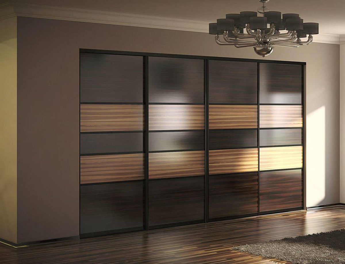 How to choose and buy on a bulletin board in Israel: Wardrobes with sliding doors for elegant rooms.