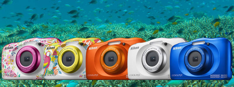 Nikon COOLPIX W150: водонепроницаемый компактный фотоаппарат, удобный для детей
