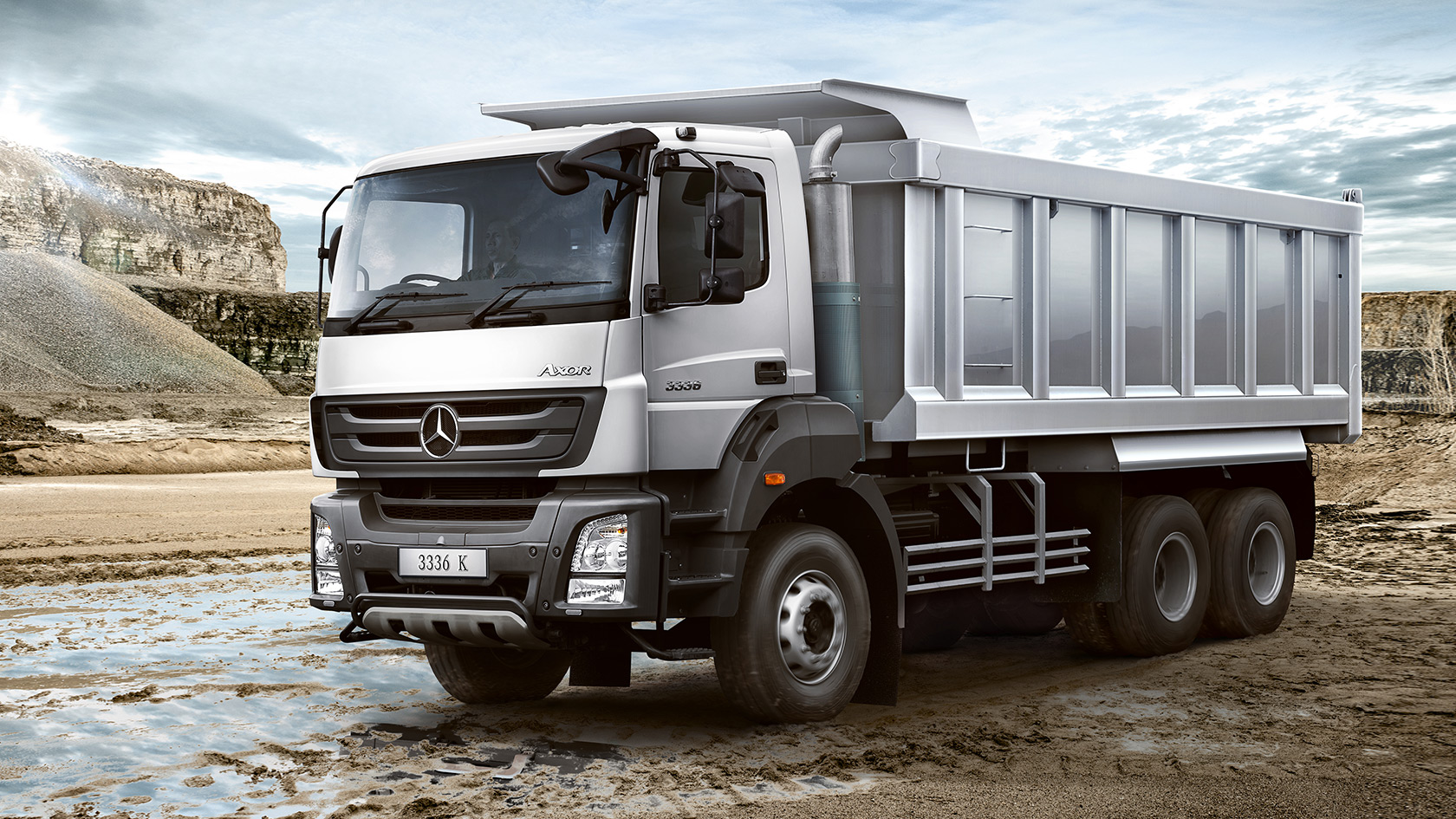 Where to Buy Used Mercedes-Benz Axor Trucks on the Bulletin Board in Israel