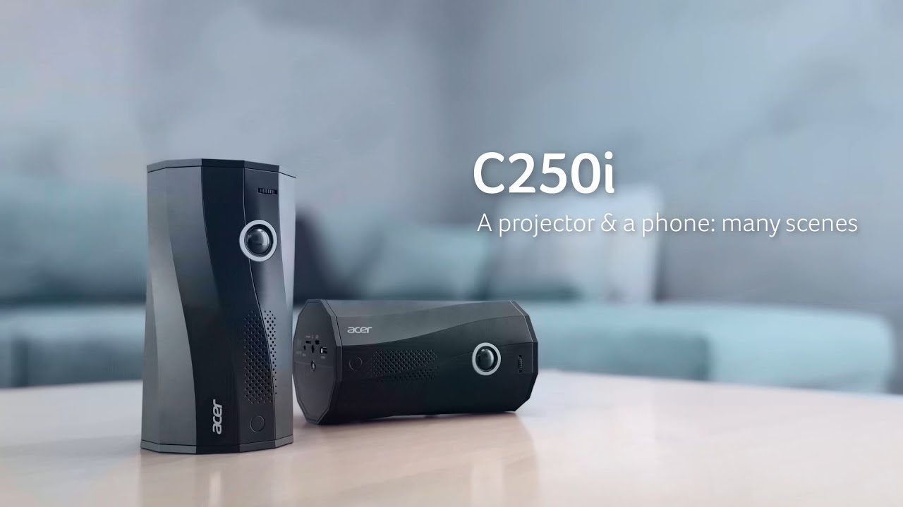 Acer C250i: מקרן נייד Full HD עם הקרנה 360° ללא סטנד