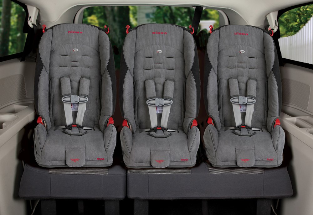 Double fonction : des sièges d'auto pouvant accueillir des jumeaux et des frères et sœurs