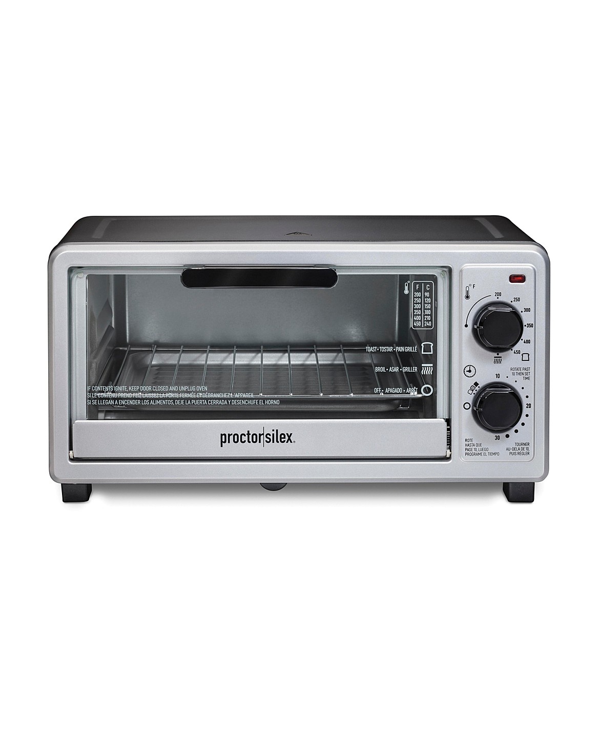 Proctor Silex Toaster Oven Broiler: אפשרות תקציבית לצורכי בישול בסיסיים