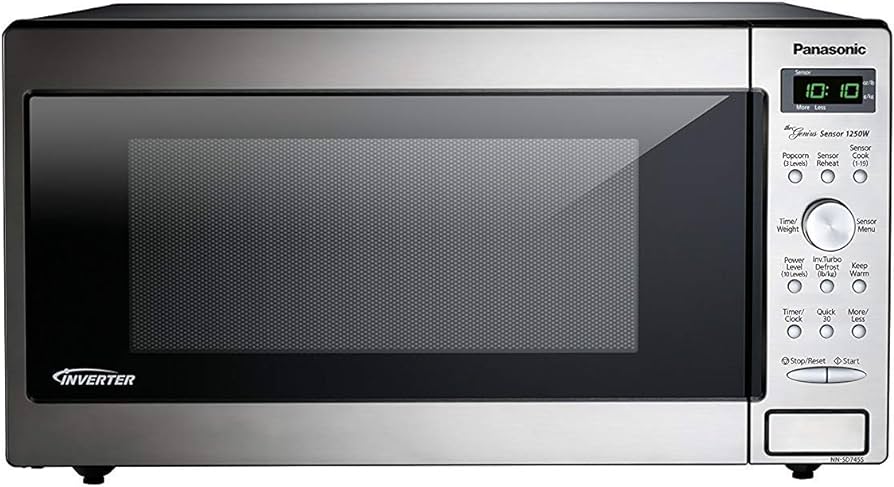 Compact and Efficient: Introducing the Panasonic NN-SD745S Microwave Oven