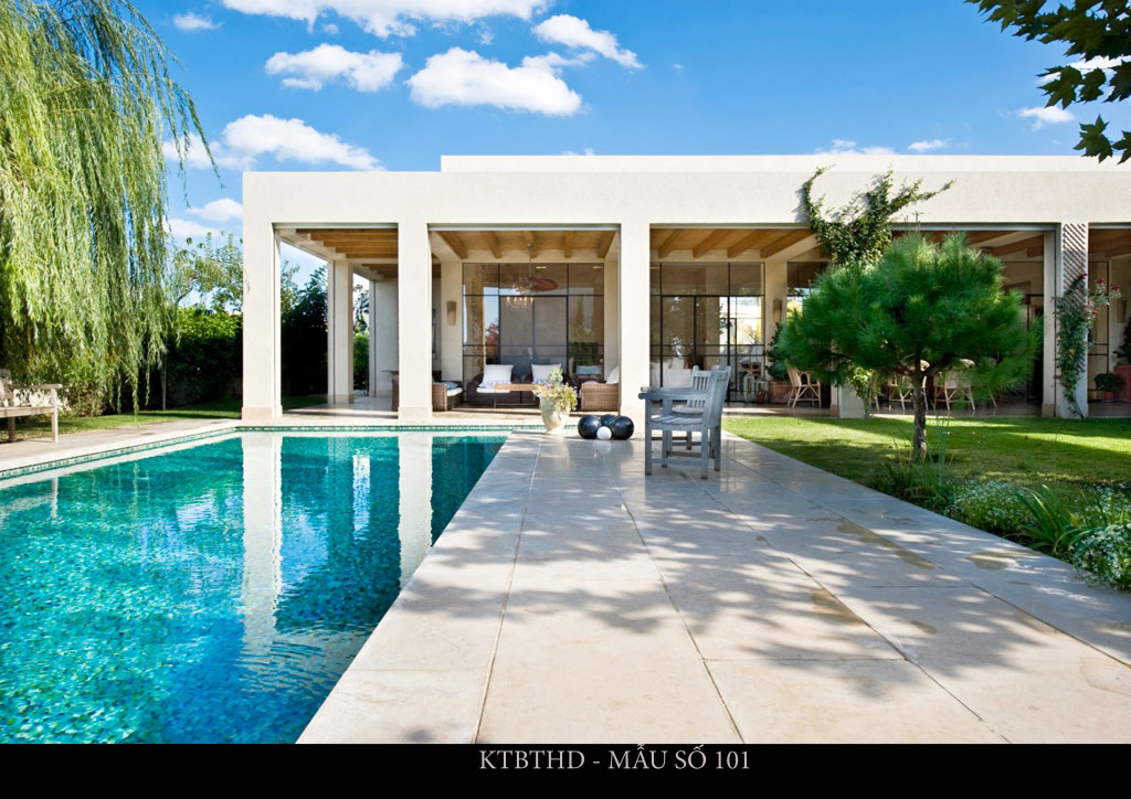 Sale of modern villas with swimming pools in Caesarea