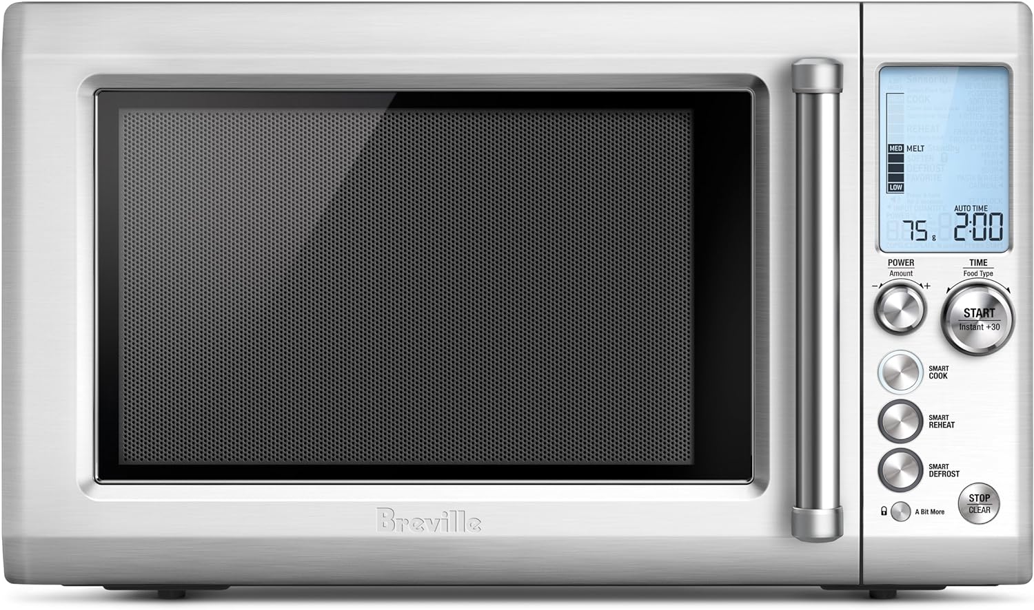 Expérience de cuisine haut de gamme avec le four à micro-ondes Quick Touch Breville BMO734XL
