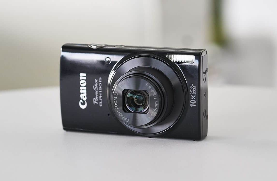 Canon PowerShot ELPH 190 IS : appareil photo compact pour une utilisation occasionnelle