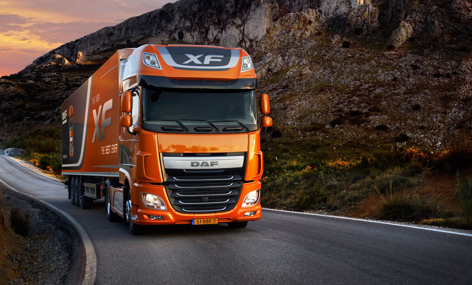 DAF XF: лучший производитель грузовых перевозок в Нидерландах в Израиле