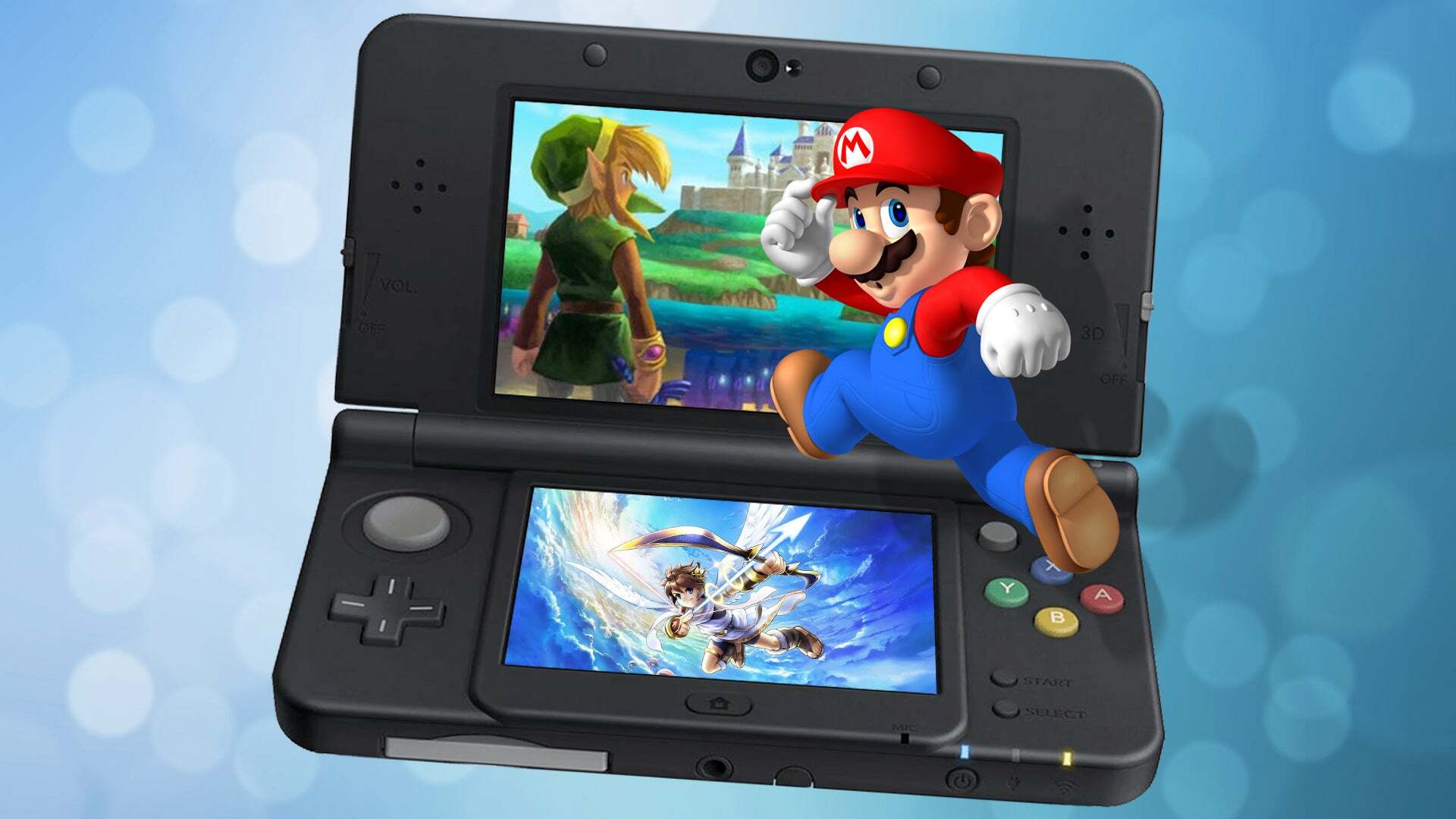 קנה Nintendo 3DS בלוח המודעות: הרפתקה תלת מימדית למשחקים