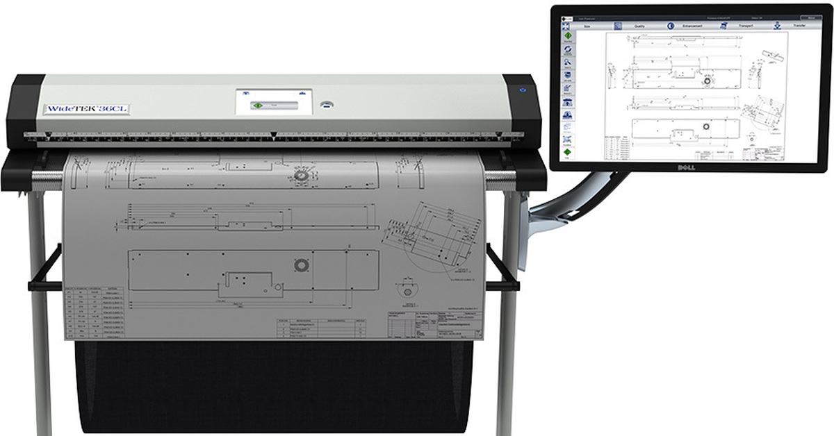 Large format scanners for architectural drawings in Israel