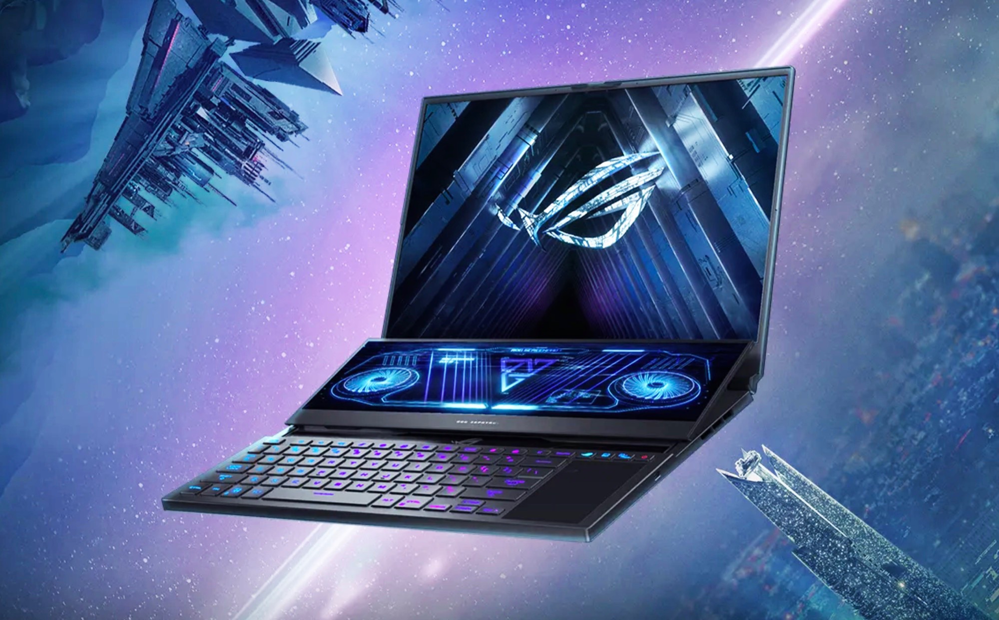 Asus ROG Zephyrus Duo: gaming innovation with two screens.