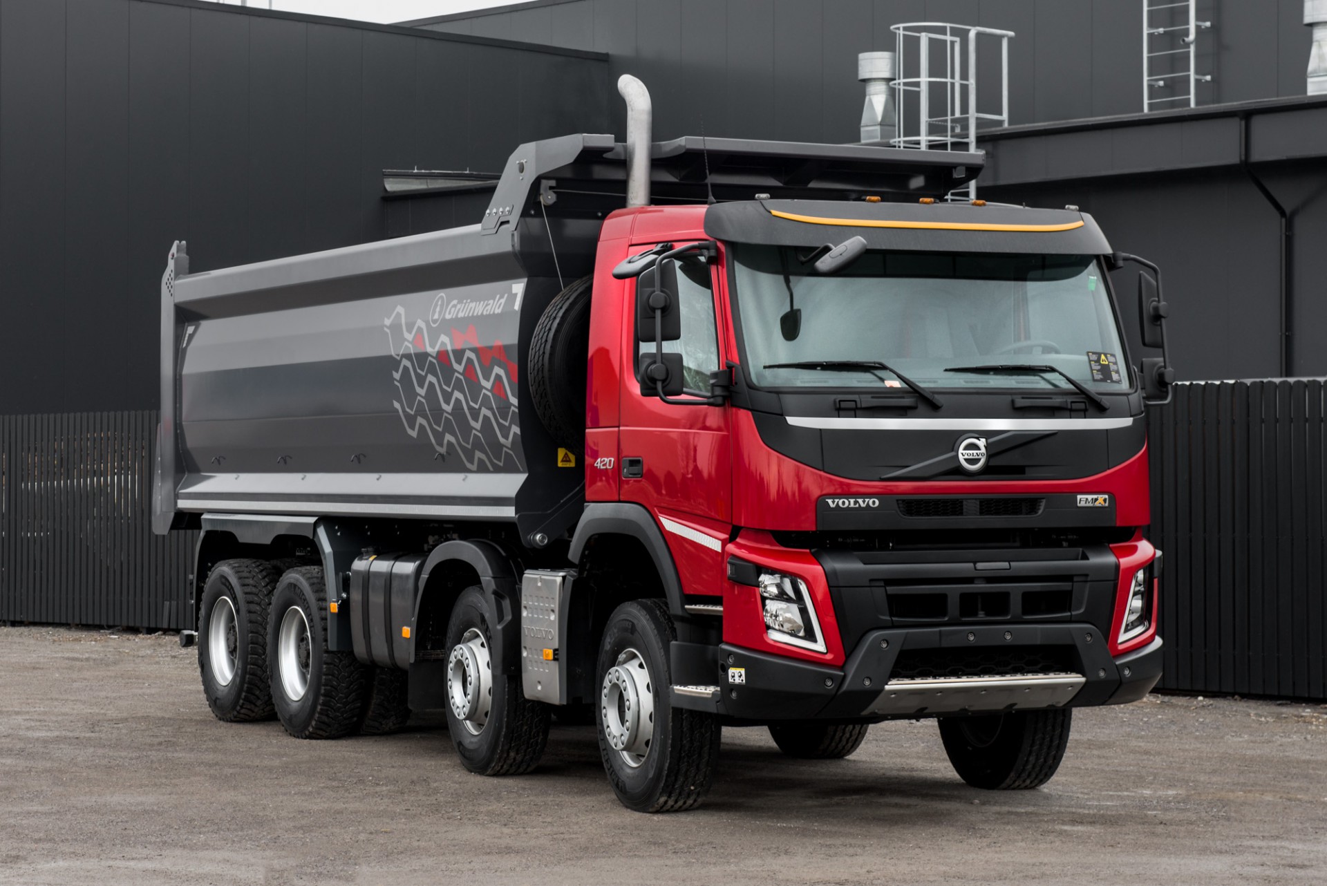 Volvo FMX: משאיות לתנאים קשים