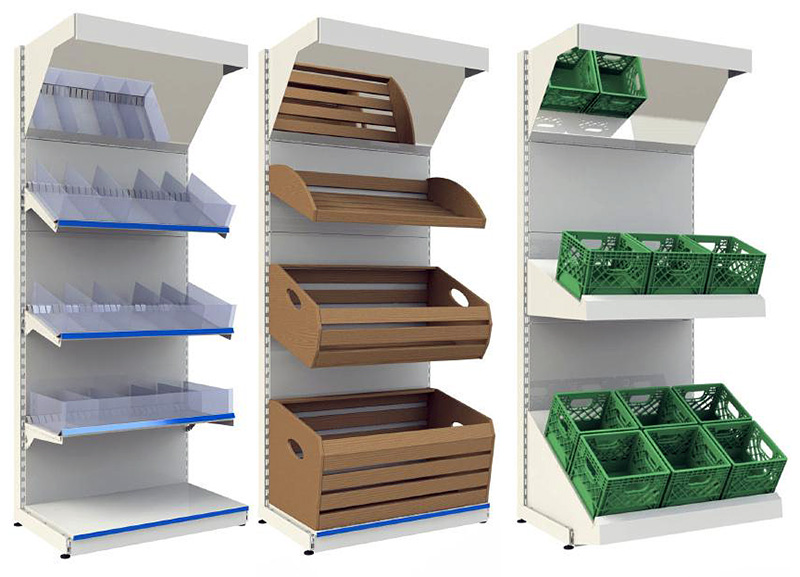 How to choose and buy different types of racks for organizing and displaying goods.
