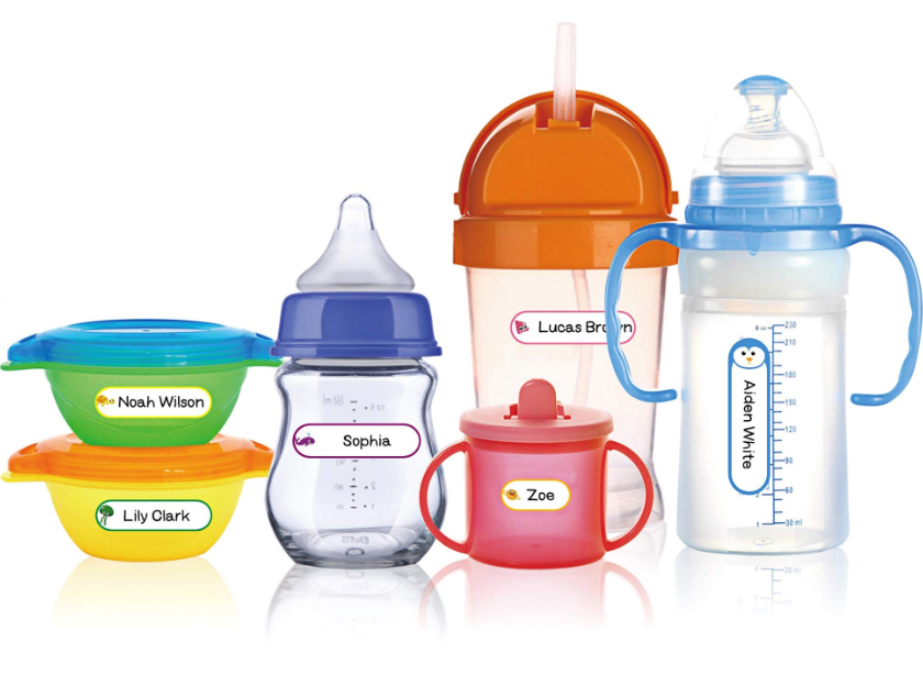 The Impact of Baby Bottle Labels on Organization: Personalized Identification for Parents
