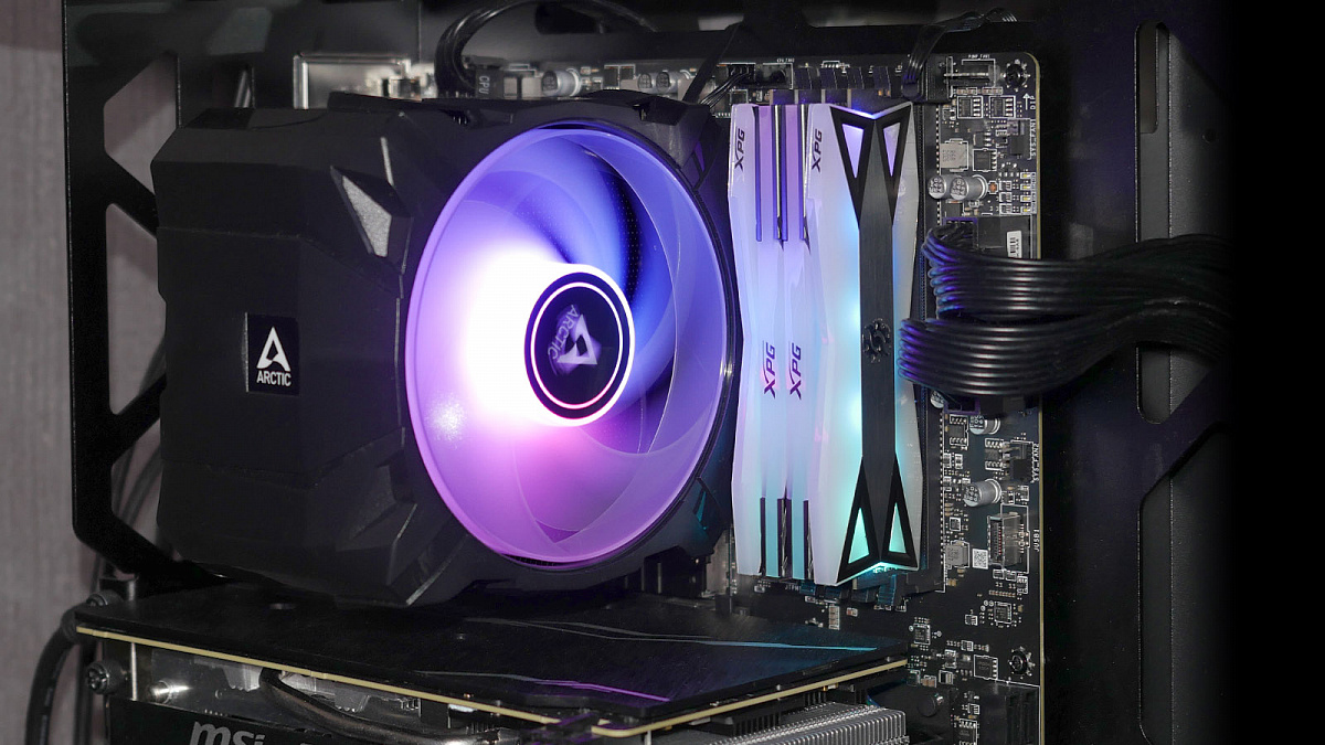 Processor coolers with RGB backlight: will improve the aesthetics of your assembly