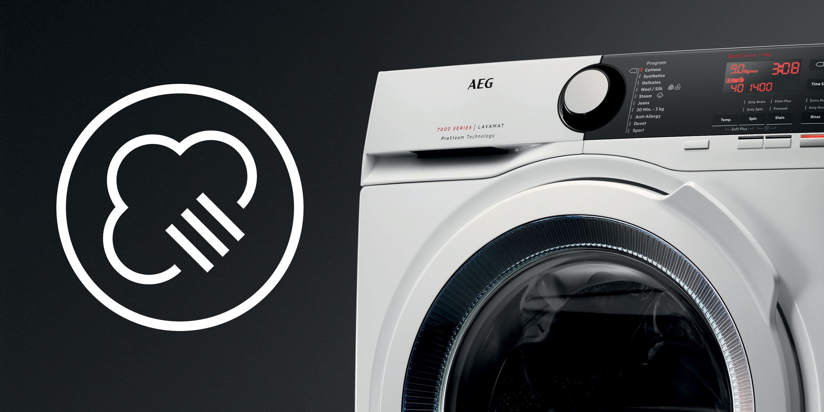 Technologie AEG SoftPlus : garantit des vêtements doux et propres à chaque fois