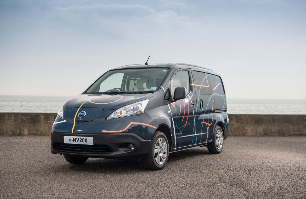 Nissan e-NV200: Electric cargo vans for urban use