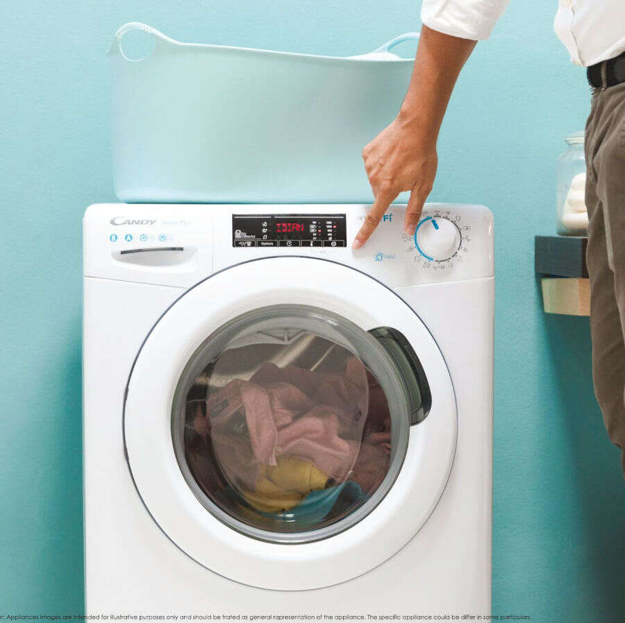 מכונות כביסה מסוג Candy Smart Touch: שלטו בכביסה שלכם מכל מקום