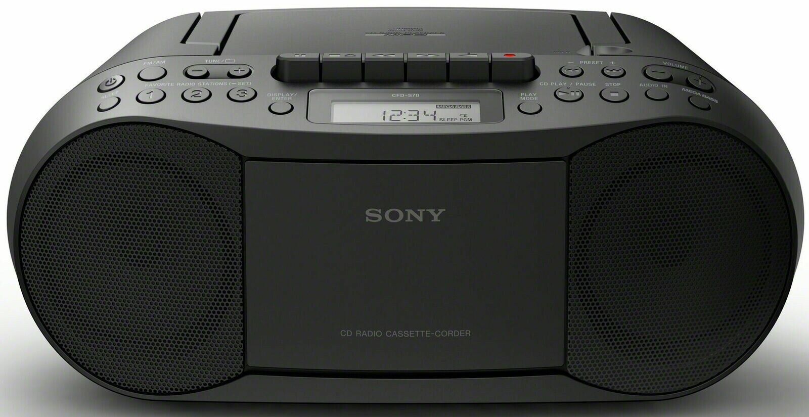 Откройте для себя заново классические хиты с бумбоксом Sony CFD-S70