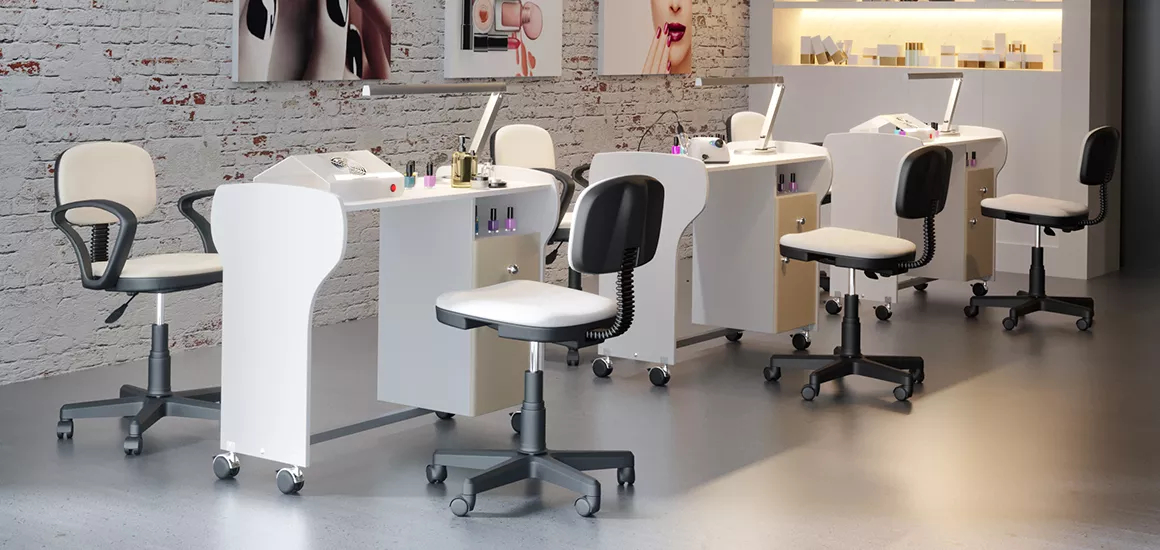 Sale of salon manicure tables and manicure stations in Israel