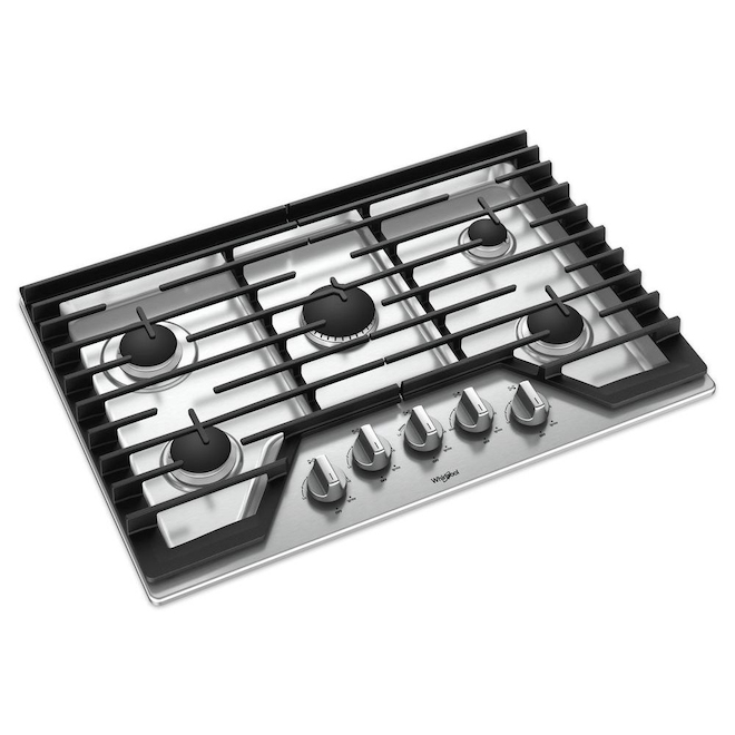 Innovative Design: Exploring the Whirlpool WCG97US0HS Gas Cooktop with EZ-2-Lift™ Hinged Cast-Iron Grates