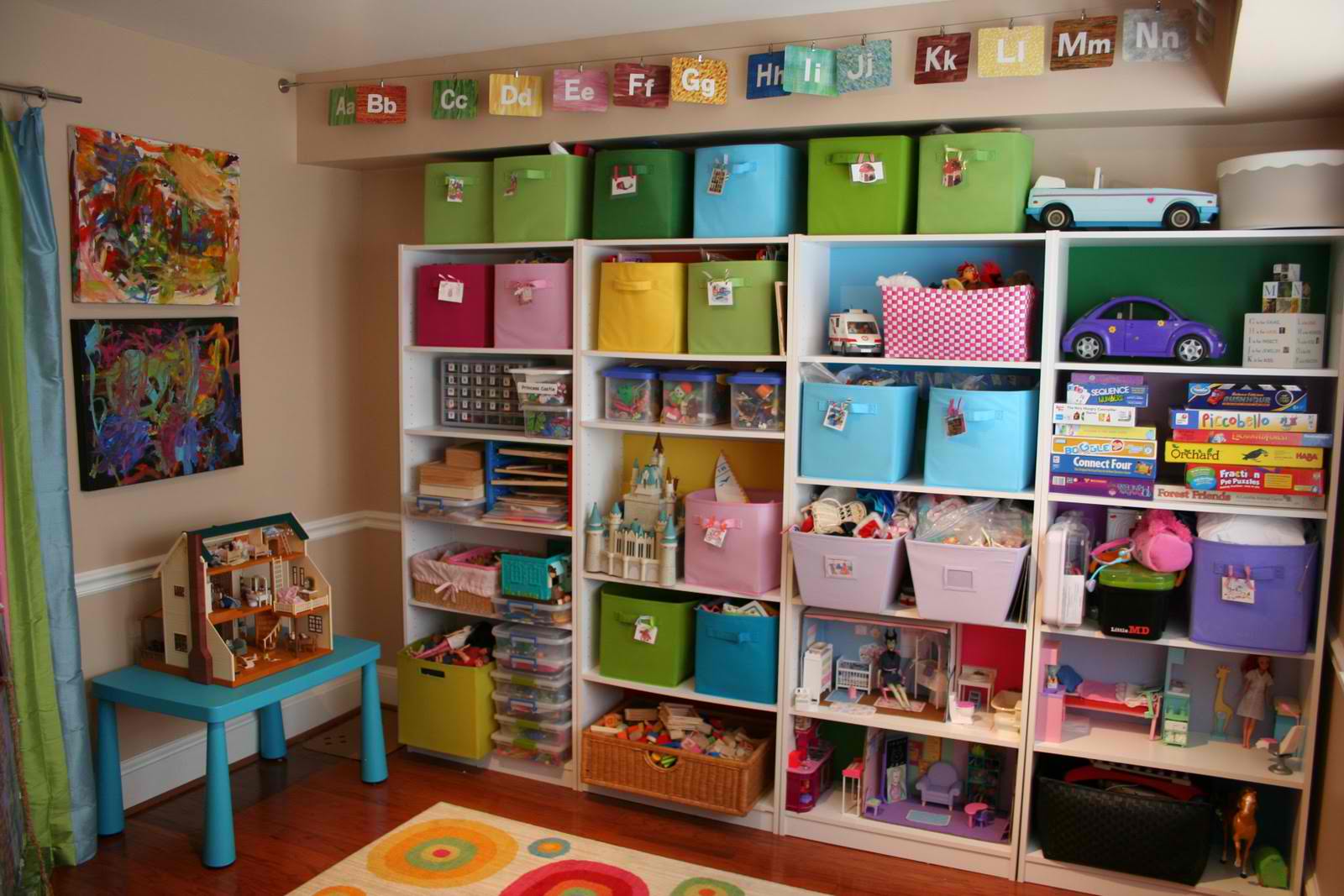 The best solutions for storing children's toys: a selection of stylish and practical organizers in Israel.