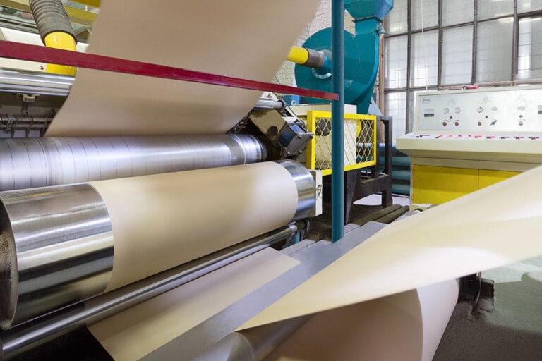 מכירת ציוד לייצור מוצרי נייר וקרטון בישראל