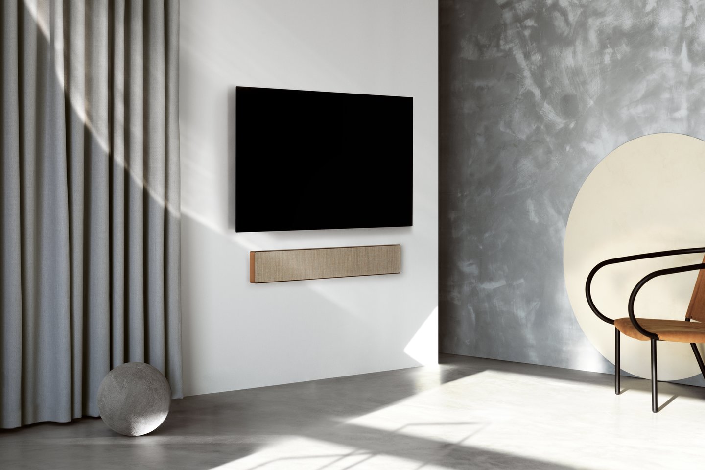 Améliorez l'expérience audio avec la barre de son Bang & Olufsen Beosound Stage