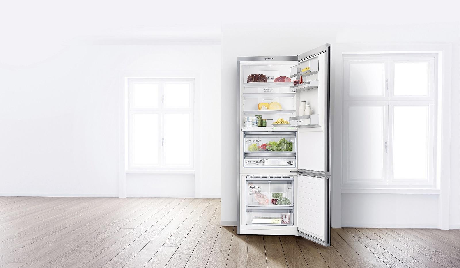 Conception innovante : réfrigérateur Bosch série 6 avec technologie VitaFresh