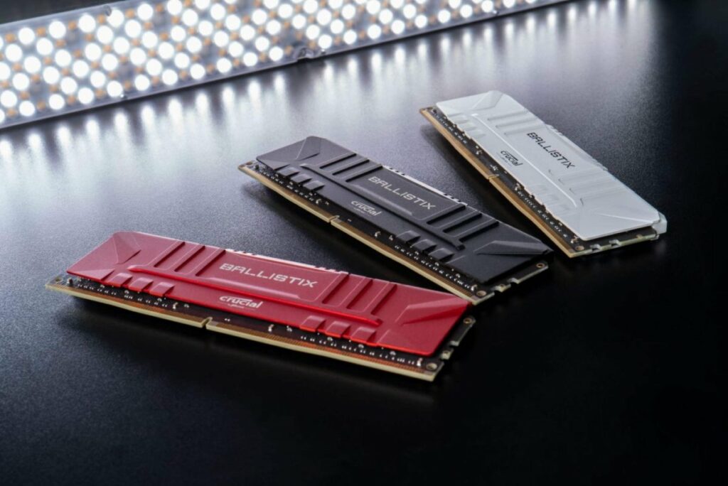 RAM Crucial Ballistix DDR4 : performances et fiabilité