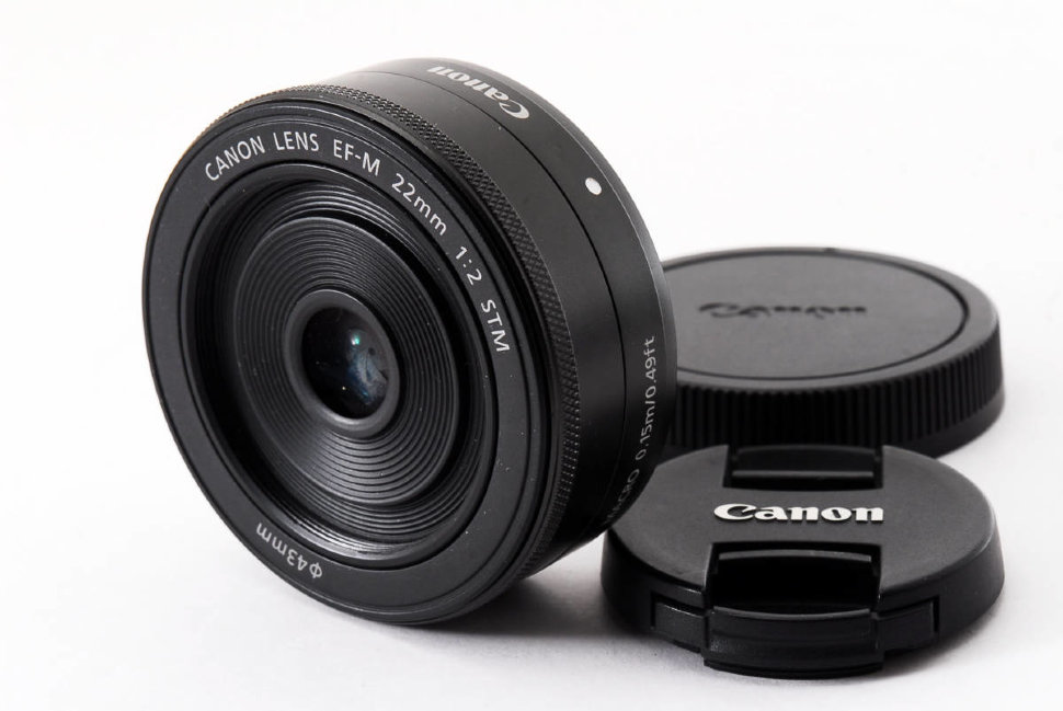 Canon EF-M 22mm f/2 STM: עדשה קומפקטית עבור מצלמות Canon EOS M ללא מראה.
