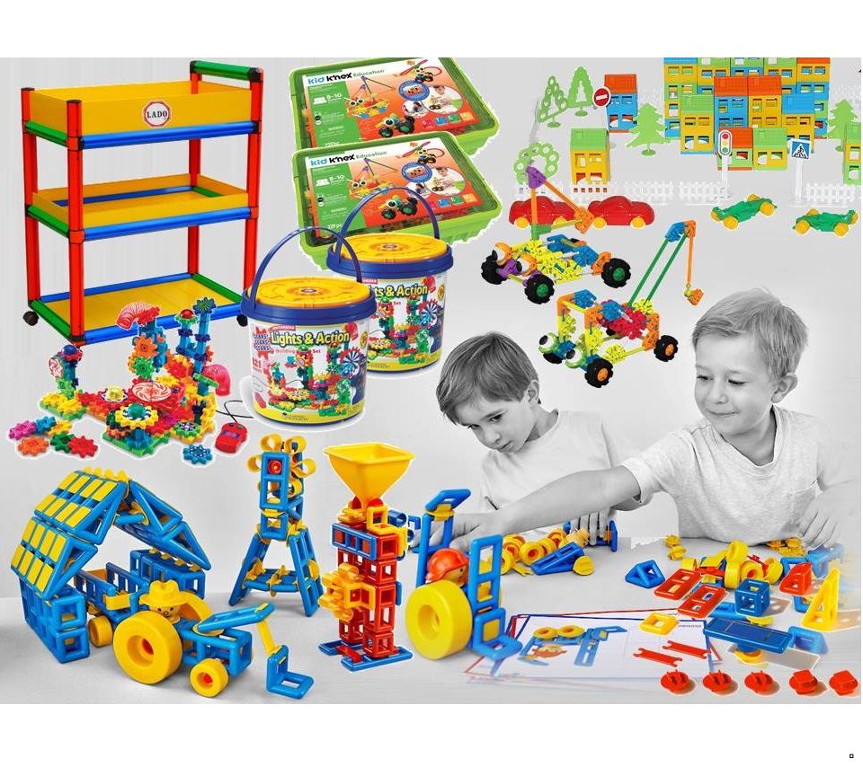 Creative Learning Tools: Building Blocks, Puzzles, and STEM Kits