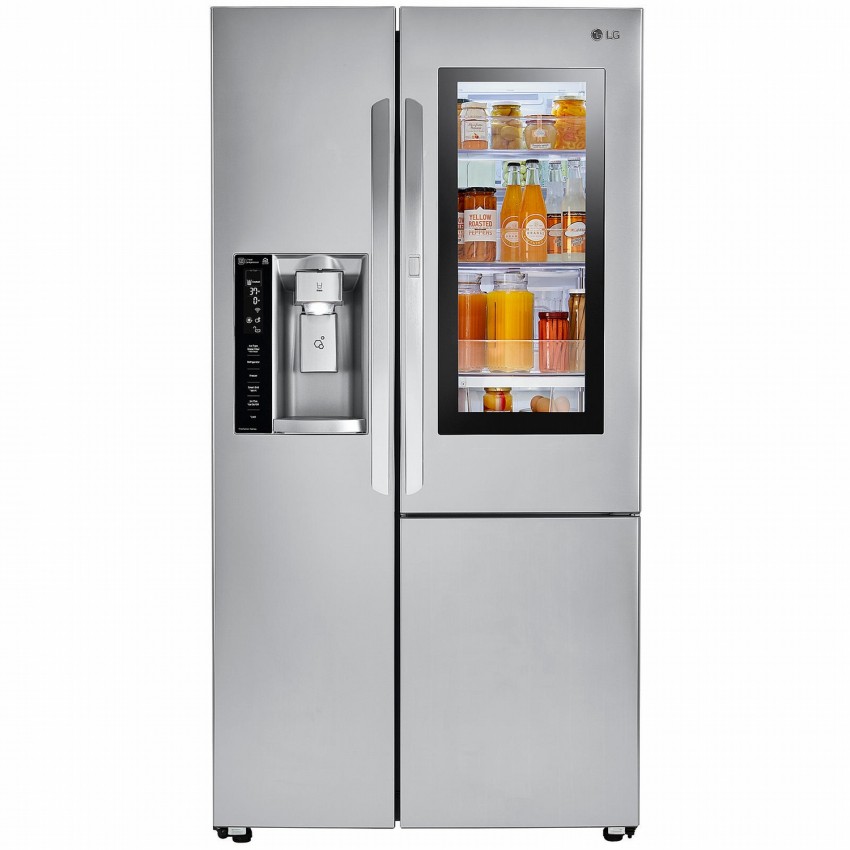 Explorez les caractéristiques du réfrigérateur porte-dans-porte LG InstaView